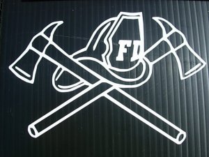 8" VINYL STICKER