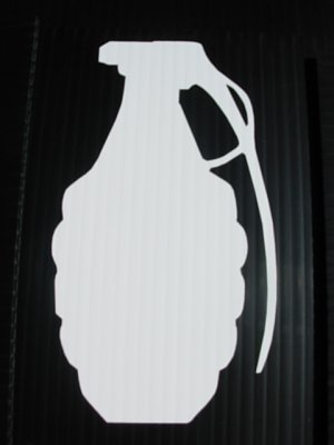 8" VINYL STICKER