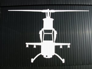 8" VINYL STICKER