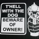 8" VINYL STICKER