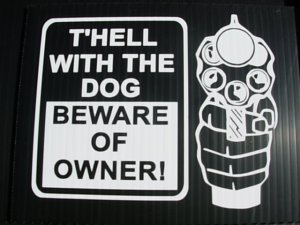 8" VINYL STICKER