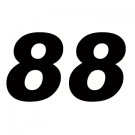 8" VINYL STICKER