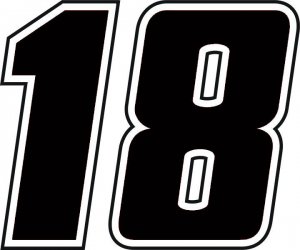 8" VINYL STICKER