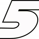 8" VINYL STICKER