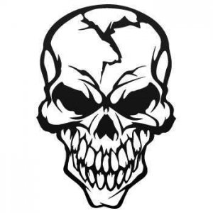 8" VINYL STICKER
