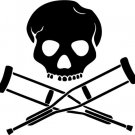 8" VINYL STICKER
