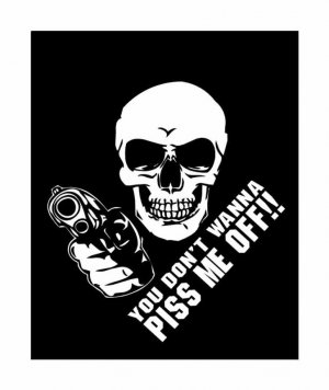 8" VINYL STICKER