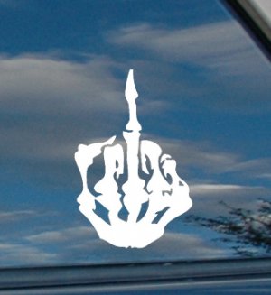 8" VINYL STICKER