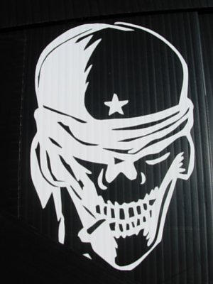 8" VINYL STICKER