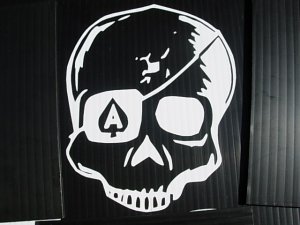 8" VINYL STICKER