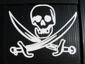 8" VINYL STICKER