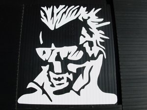 8" VINYL STICKER