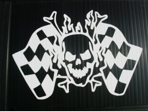 8" VINYL STICKER