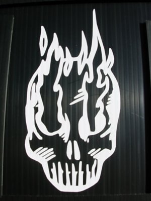 8" VINYL STICKER