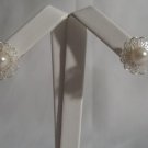 Silver and Pearl Stud EARRINGS