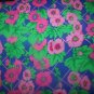 Cottage Gardens Hollyhocks  JG 08 Royal Cotton  from Free Spirit  1 yd