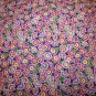 Flower Mart Primrose-Periwinkle  Cotton Fabric  from Benartex 1 yd