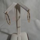 18 kt Gold Hoop  Earrings
