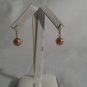 18 kt Gold Pearl (gold colour) Drop   Earrings