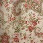 HANDMADE BEIGE VINTAGE STYLE VALANCE,42 X 15 INCHES
