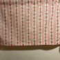 HANDMADE PINK SHABBY ROSE VALANCE,42 X 15 INCHES