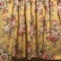 HANDMADE YELLOW SHABBY CHIC VALANCE,42 X 15 INCHES (102)