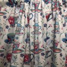 HANDMADE WHITE TEACUP VALANCE
