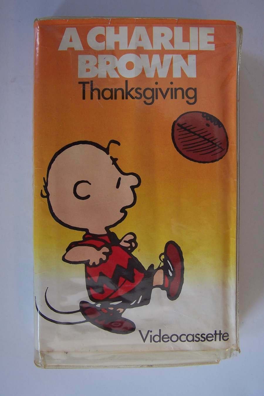 Peanuts: A Charlie Brown Thanksgiving VHS Videocassette Vintage Tape