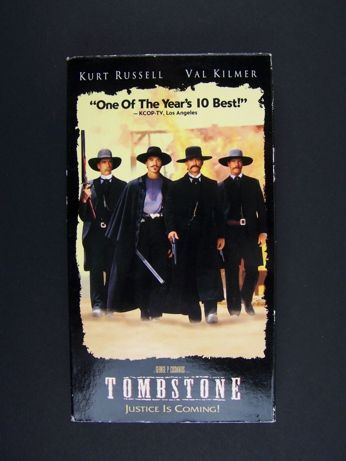 Tombstone VHS Kurt Russell, Val Kilmer, Sam Elliott