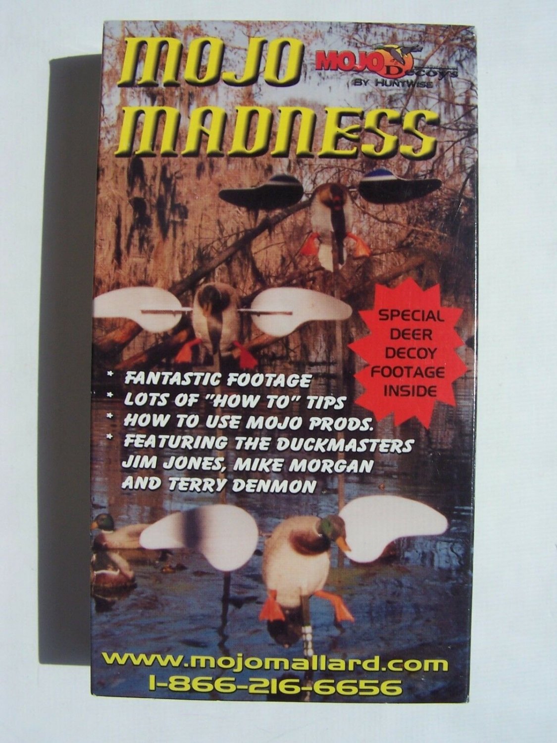 Mojo Madness Decoys VHS Video Tape