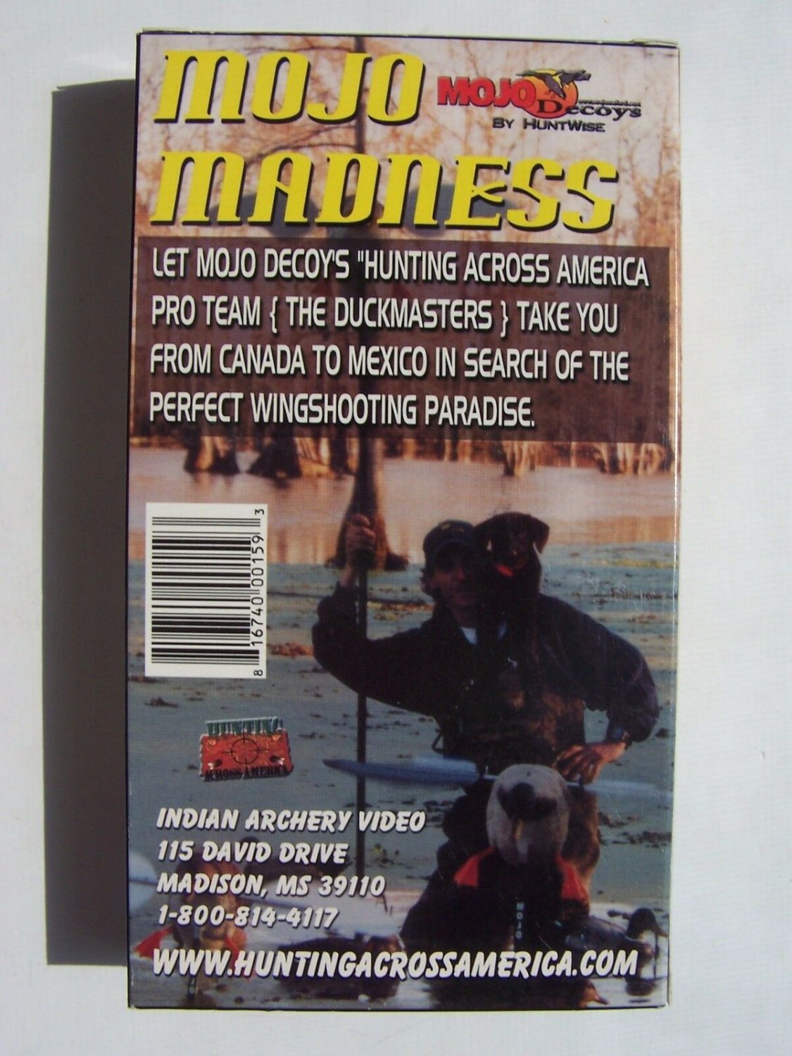 Mojo Madness Decoys VHS Video Tape