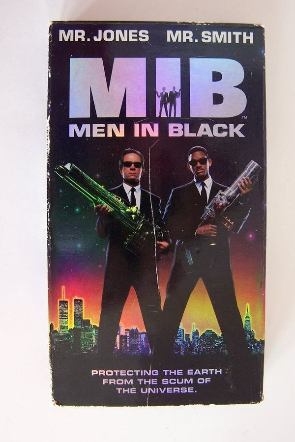 Men in Black VHS Video Tape Movie