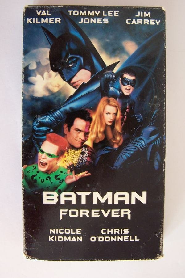 Batman Forever VHS Video Tape Movie