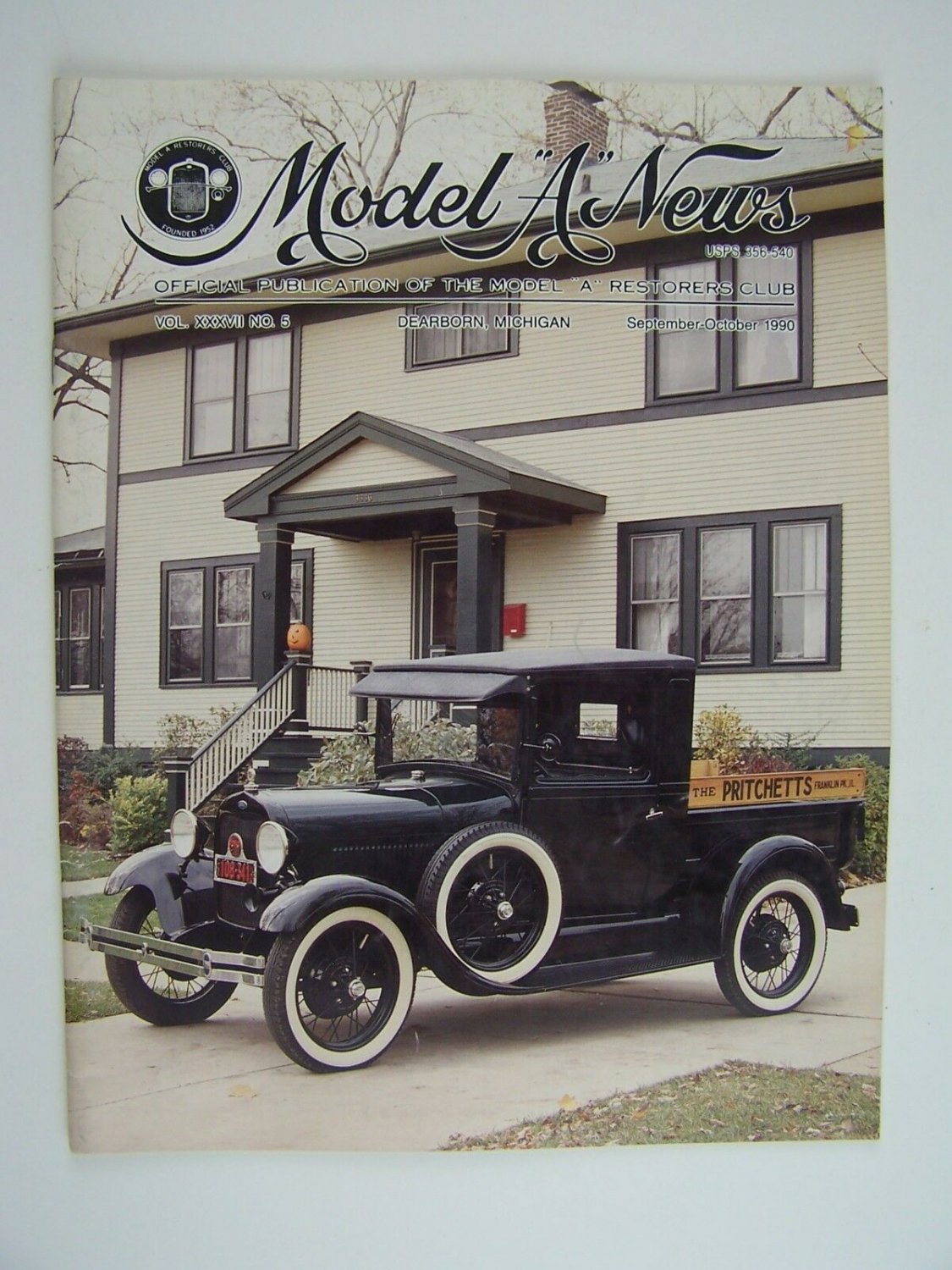 Model "A" News Official Magazine of the Model A Restorers Club Sept