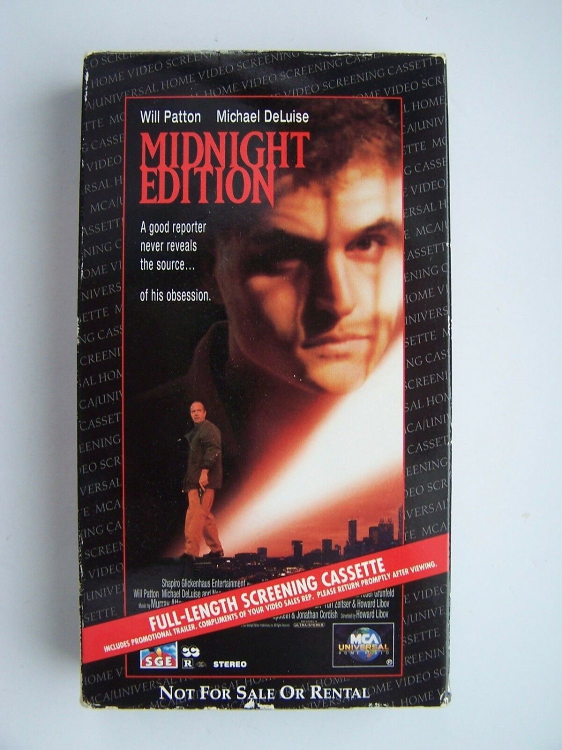 Midnight Edition VHS Video Tape PROMO Screener Edition