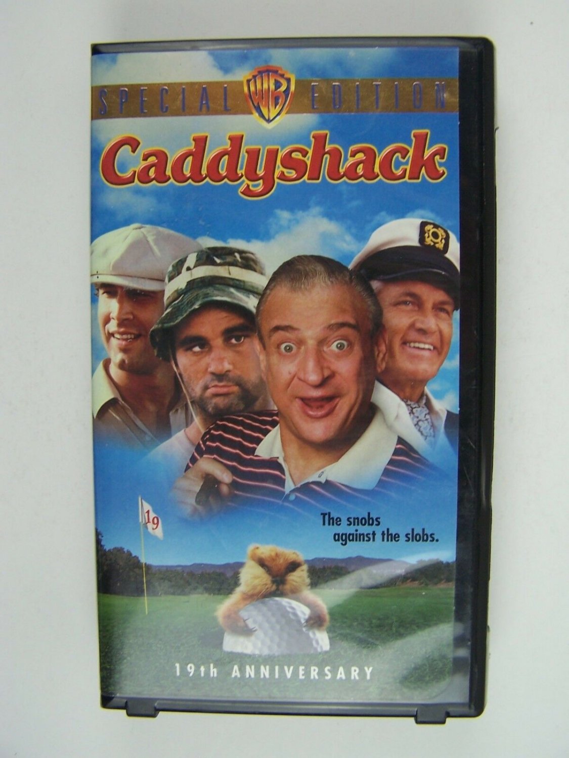 Caddyshack VHS 19th Anniversary Special Edition Chevy Chase, Rodney ...