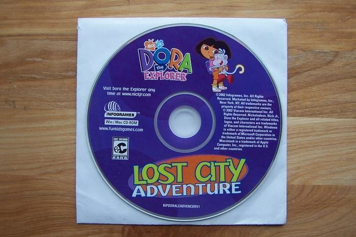 Dora The Explorer: Lost City Adventure CD PC Game Win/Mac