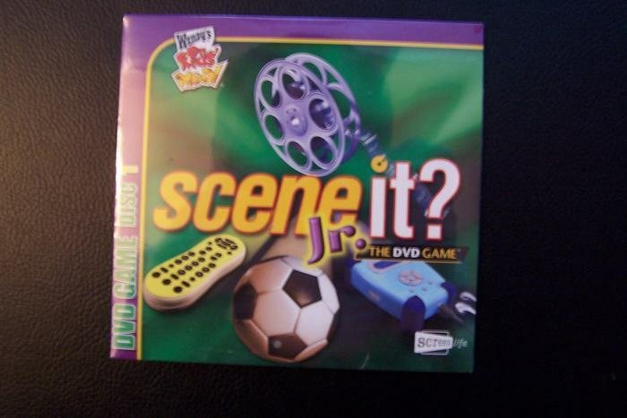 Wendy's Kids' Meal DVD Game Disc 1 Scene It? Jr Sealed