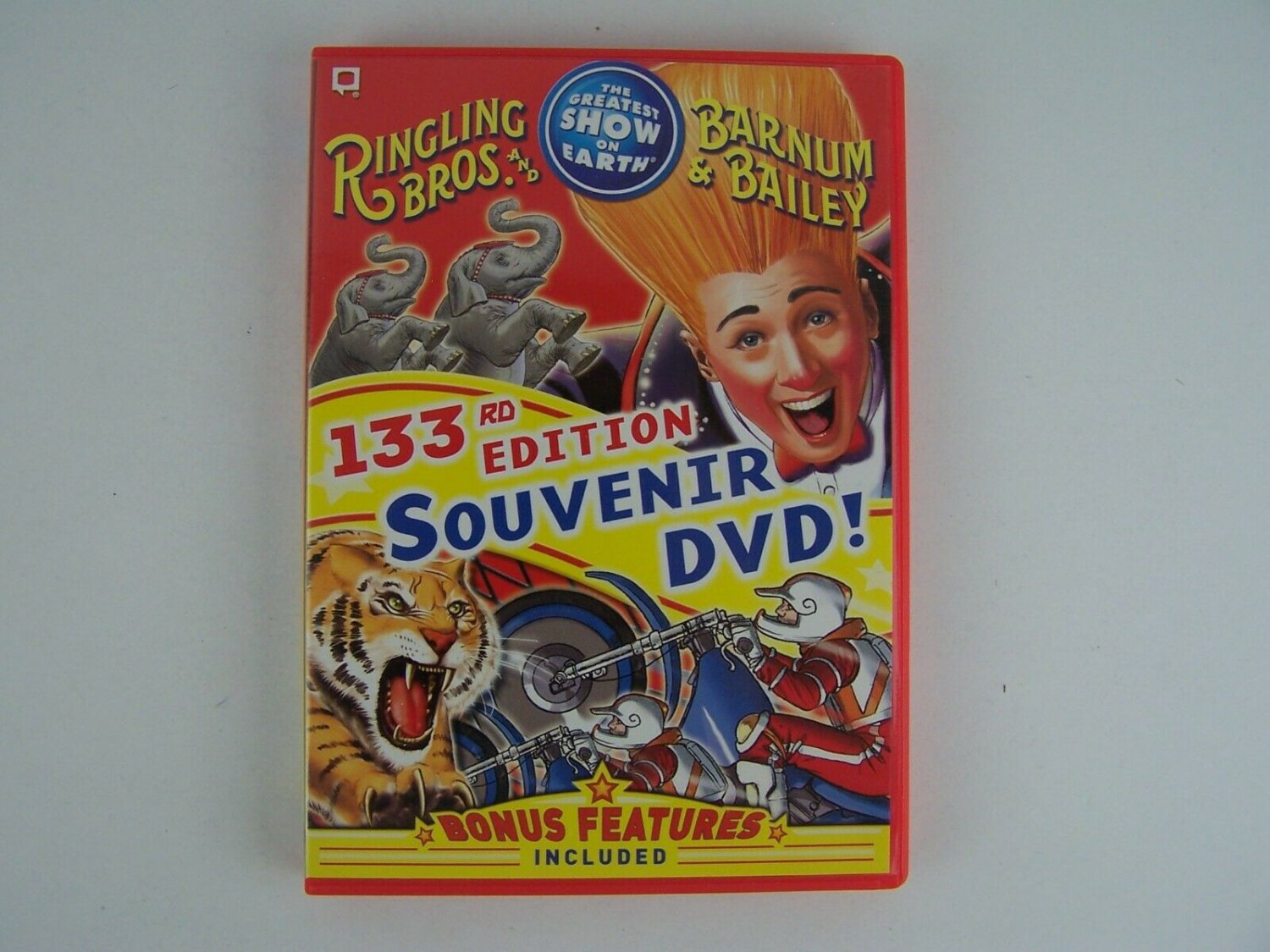 Ringling Bros Barnum And Bailey Circus 133rd Edition Souvenir Dvd 