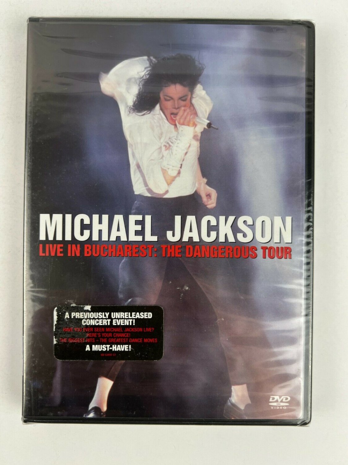 Michael Jackson: Live in Bucharest - The Dangerous Tour DVD New Sealed