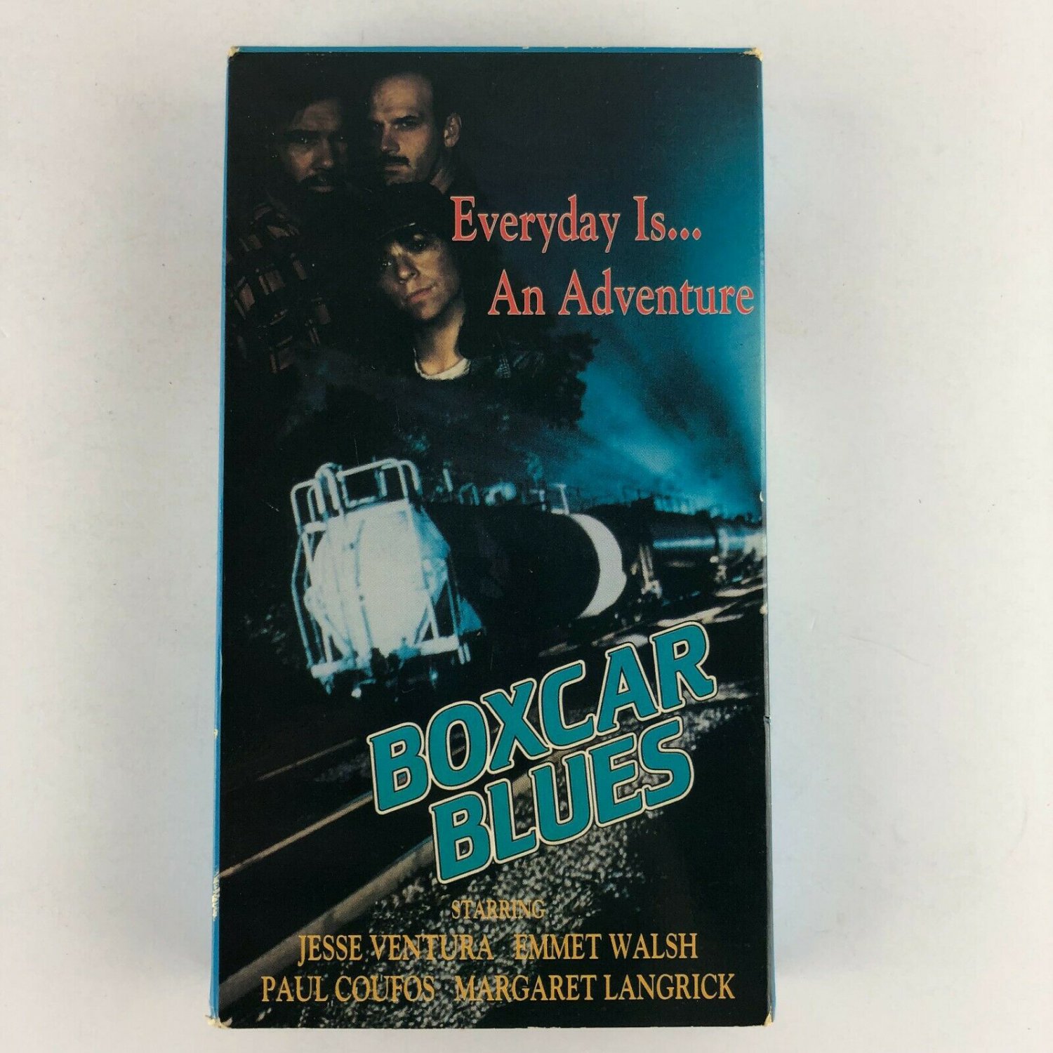 Boxcar Blues VHS Video Tape Jesse Ventura, Paul Coufos, Margaret ...