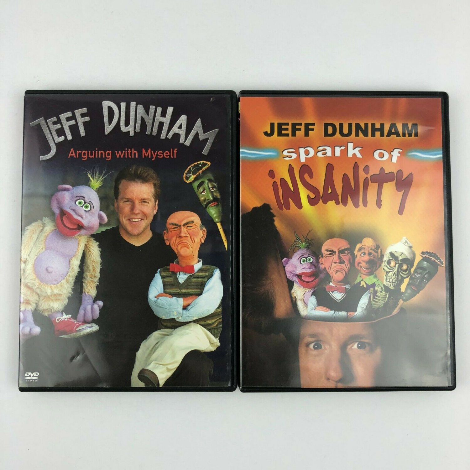 Jeff Dunham Ventriloquist DVD Comedy Lot Walter, Peanut, Jose Jalapeno