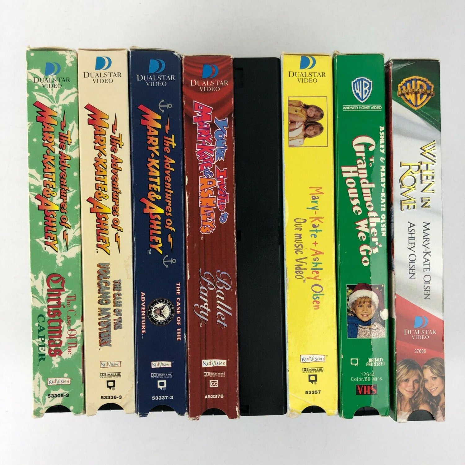 Mary Kate And Ashley Olsen Twins Vhs Video Tape Lot 2 