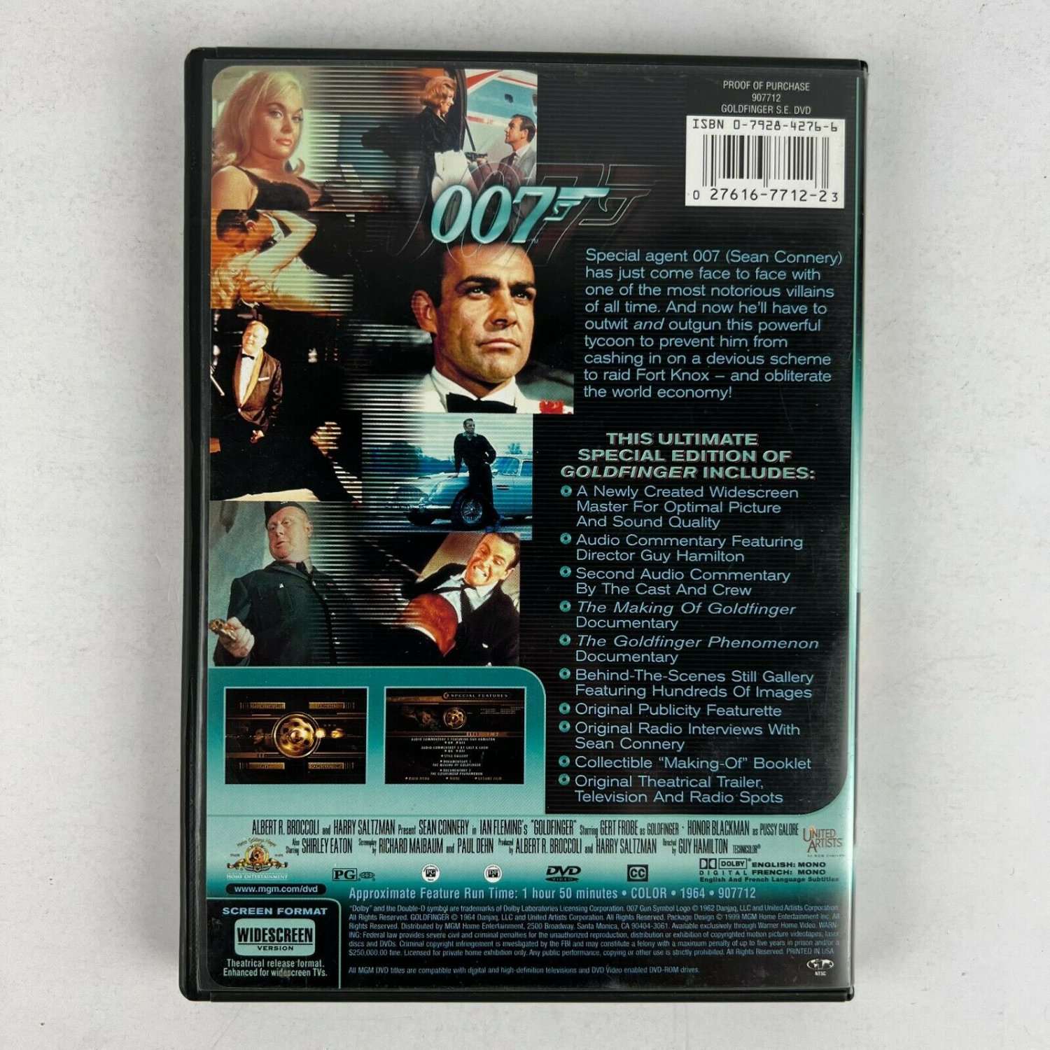 James Bond Goldfinger (Special Edition) DVD