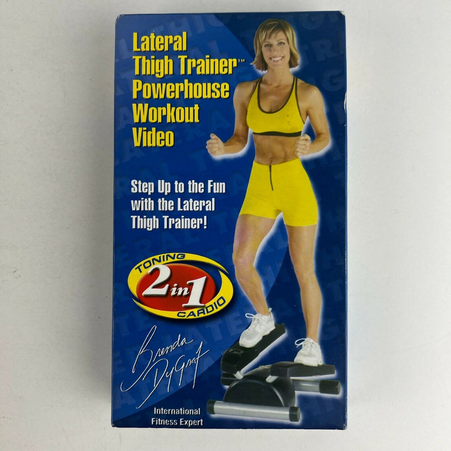 Lateral Thigh Trainer Powerhouse Workout Video VHS Tape