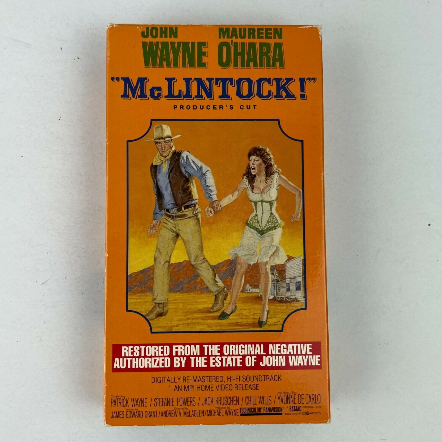 McLintock! (John Wayne Estate Authorized Edition) Producer's Cut VHS