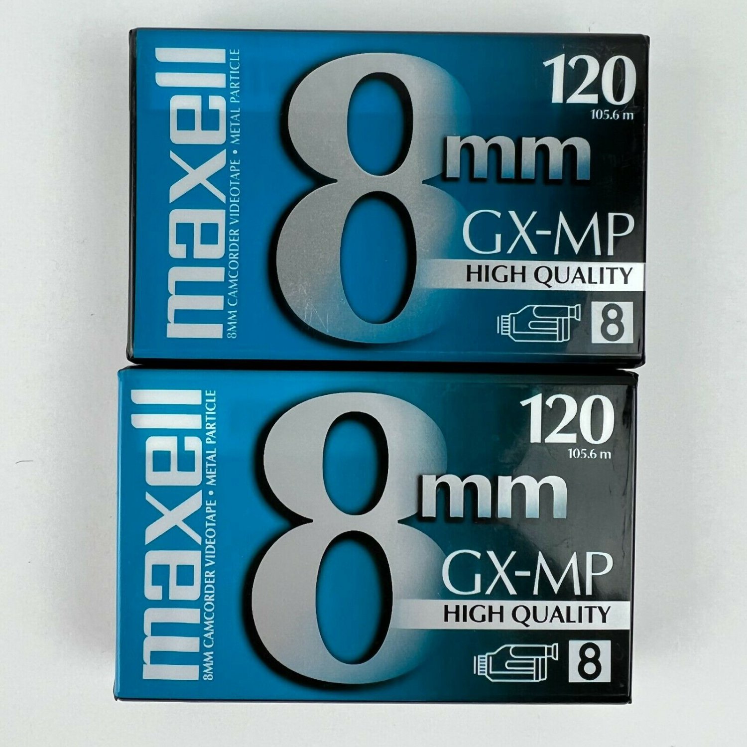 Maxell GXMP Metal Particle PG120 Video Cassette Tape for 8mm