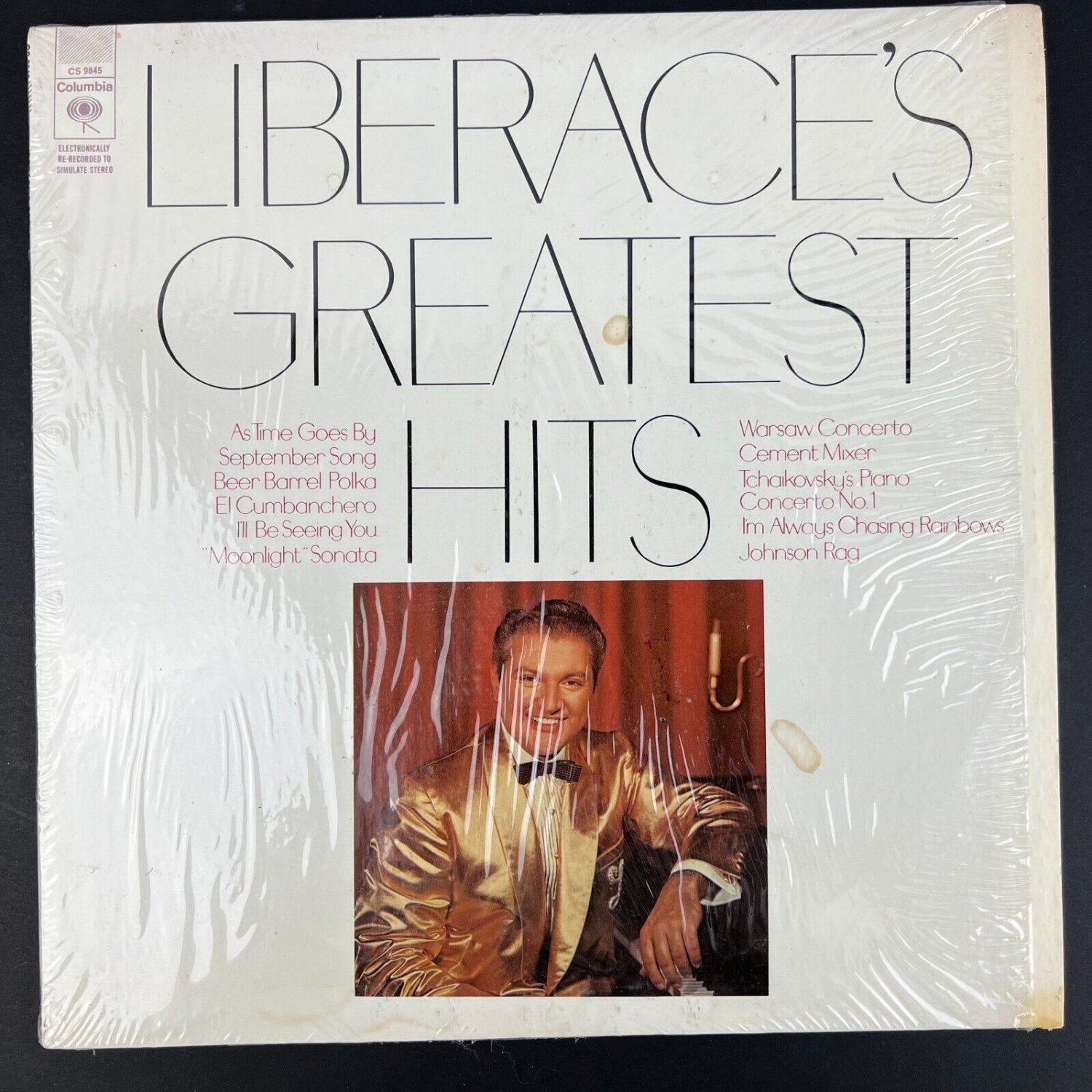 Liberace Liberaces Greatest Hits Vinyl Lp Record Album Cs 9845