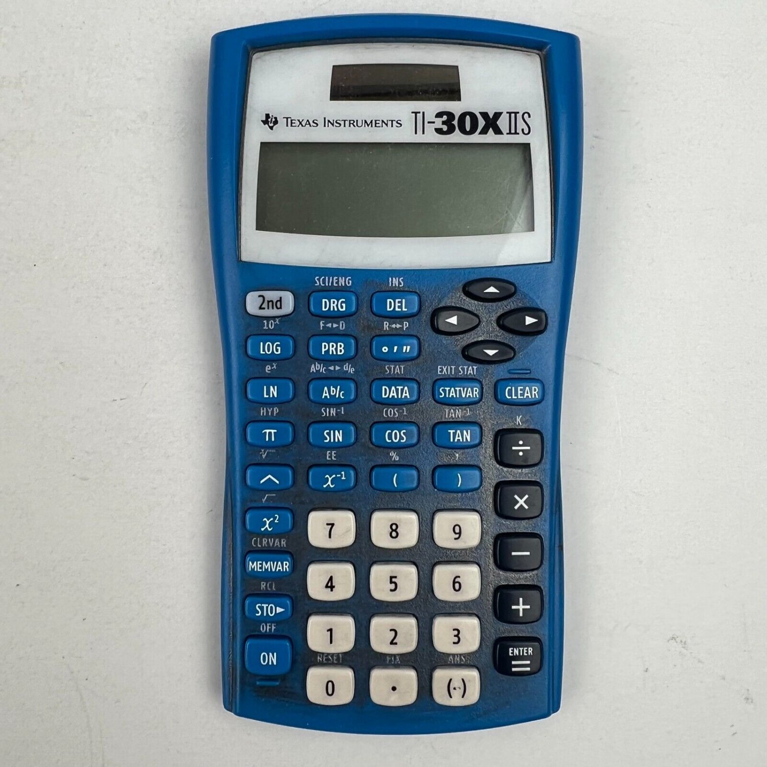 Texas Instruments Ti 30x Iis Two Line Scientific Calculator Blue 3433