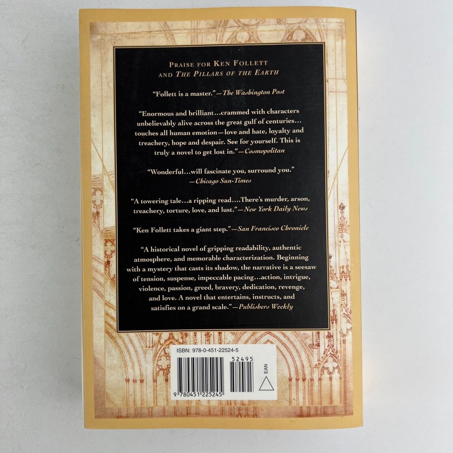 The Pillars of the Earth (Oprah's Book Club) First Edition Paperback